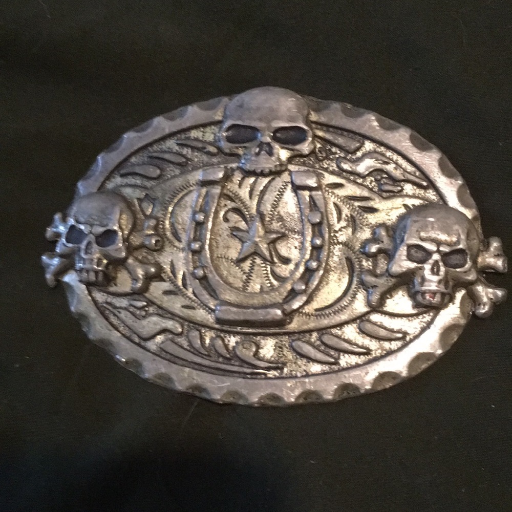 Lucky 13 belt buckle